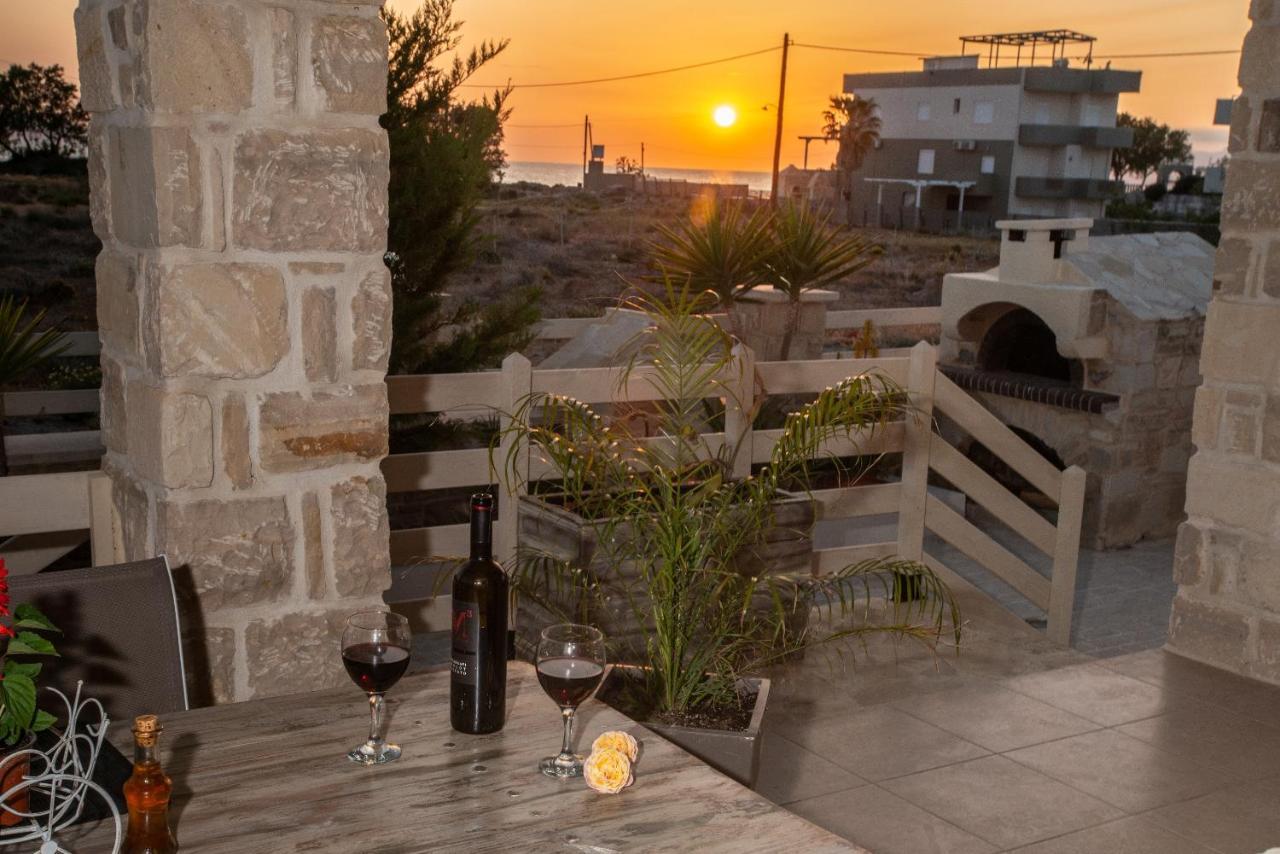 Villa Kornaros Kalamaki  Bagian luar foto